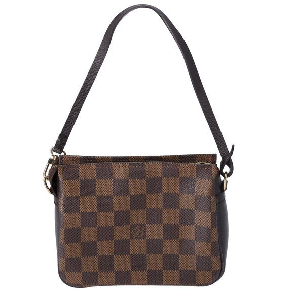 Louis Vuitton Trousse Makeup Pouch Handbag N51982 Ebene Damier Canvas - Picture 1 of 6